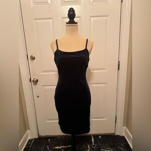 Elegant Gianni Bini Deep Teal Blue/Green Velvet Dress, NWTs, Sz M